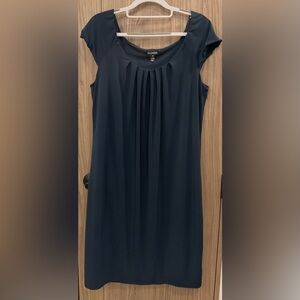 George Womens Sleeveless Blue Round Neck Dress Size L (12-14)